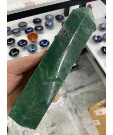 Natural Crystal Rough Crystal Tower Natural African Emerald Crystal Gem Room Office Decoration Gift Hand Polished (Size : 850-900g) - Buy Online on GoSupps.com