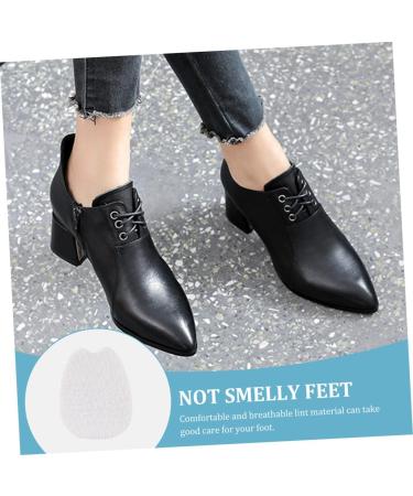 Gatuida 6 Sheets Tongue Sticker Foot Pain Ball of Foot Circumcision Panty Lint Forefoot Cushion Metatarsal Arch Support High Heel Insoles Foot Supply Household Corn Flannel White - Buy Online on GoSupps.com