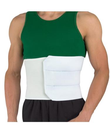 DMI Shoulder Immobilizer Unisex Helps Immobilize Shoulder and Arm White X-Large