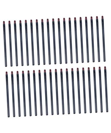 MAGICLULU 50pcs Makeup Brush Lip Brush Multi-function Applicator Lipstick Cosmetic Tool Travel Lipstick Brush Silicone Lip Applicator Lip Cosmetic Brush Wands Concealer Lip Gloss Plastic