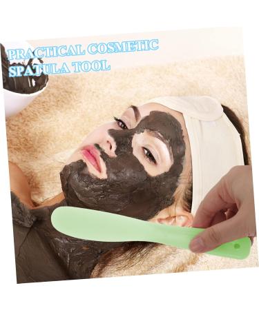 Baluue 10pcs Tool Stick Makeup Mixing Spatula Face Mask Mixing Tools Spatula Scoops Pp re-usable 20.5x3x0.6cm Green - Buy Online on GoSupps.com
