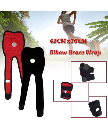 Buy Tennis Elbow Brace - Adjustable Neoprene Compression Sleeve for Joint Pain Relief | International Shipping Available - Buy Online on GoSupps.com