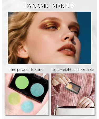  LYSdefeu Matte Eyeshadow Palette 2 Colors Matte Brown Waterproof Durable Matte Eyeshadow Palette Matte Finish Festival Eyeshadow for Eye Festival Vegan Makeup for Girls and Women-01 - Buy Online on GoSupps.com