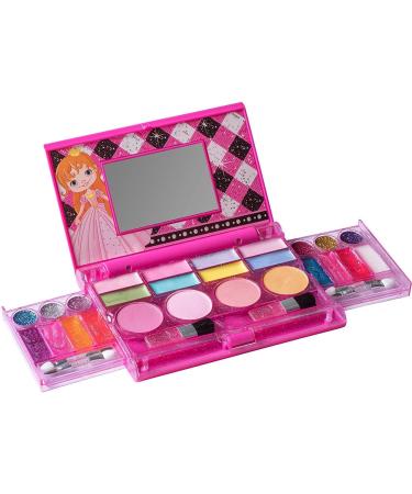 Playkidiz My First Princess Face Painting Set | Deluxe All-in-One Children's Cosmetic Kit with Washable Real Makeup Palette & Mirror - Buy Online on GoSupps.com