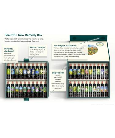 Bach Flower Remedy Set - 40 x 10ml Stock Essences in Boxed Practitioner Kit - Buy Online on GoSupps.com