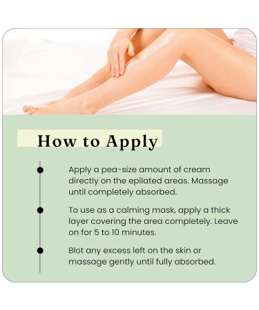 Depileve Soothing Cream with Camomila & Aloe Vera - 7.04 Fl. Oz | Soothing Skin Relief | Buy Internationally - Buy Online on GoSupps.com