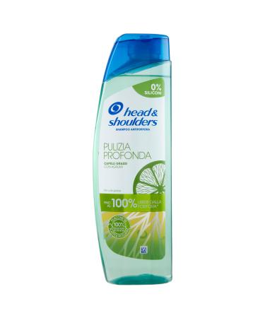 Head & Shoulders Head & Shoulders Deep Cleansing Shampoo for Oily Hair Anti-Dandruff with Citrus Silicone-Free for Up to 100% Dandruff-Free Hair 250ml