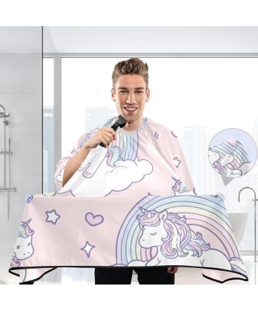 Buy Waterproof Barber Cape - Unicorn & Star Moon Pattern | Cheetah Haircut Bib for Men & Unisex Hair Cutting Cape - International Shipping Available - Buy Online on GoSupps.com