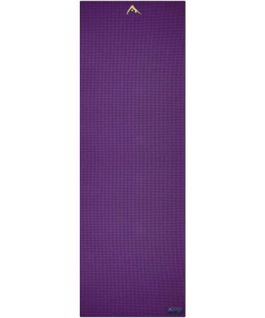 Aurorae Ultra Super Sized Yoga Mat - 78 x 26 x 1/4 - Non Slip Rosin & Carry Strap - Burgandy - Buy Online on GoSupps.com