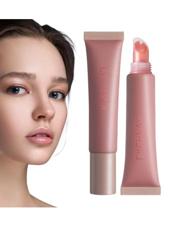 Yunmiao Tinted Lip Balm - Tinted Lip Care to Instantly Moisturize Dry Lips Clear and Natural Lip Care for Dry Lips Non Adhesive Skin Tone Yunmiao