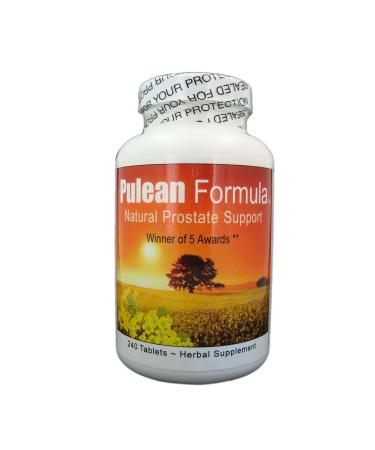 Pulean Formula - Natural Enlarged Prostate Support Winner of 5 Awards. 240 Tablets