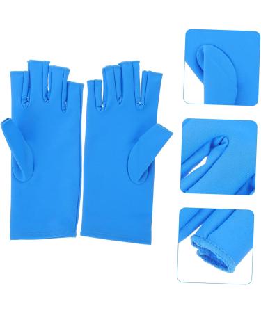 Beatifufu 1 Pair Nail Gloves Skin Care Elastic Spandex Anti Gloves Child - Buy Online on GoSupps.com