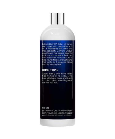 Botanic Hearth Biotin Hair Growth Serum - Restorative Formula for Nourished & Strong Hair - 8 fl oz - Buy Online on GoSupps.com