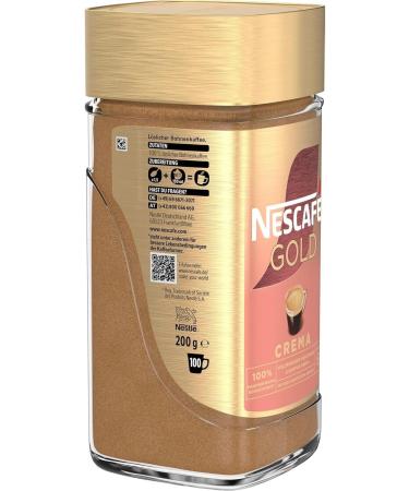 NESCAF Gold Crema (3 x 200g) - Buy Online on GoSupps.com