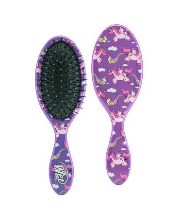 Wet Brush Kids Detangler Hair Brushes - Cotton Candy, Sweet Treats - Mini Detangling Brush with Ultra-Soft IntelliFlex Bristles Glide Through Tangles with Ease - Pain-Free Comb for All Hair Types Sweet Treats Unicorn 1 Count (Pack of 1)
