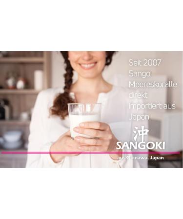 Sango Sea Coral Powder Calcium & Magnesium 250g - Optimal 2:1 Ratio for Enhanced Health | Free International Shipping - Buy Online on GoSupps.com