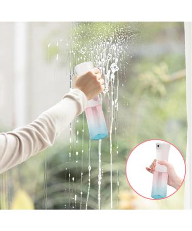 BRITECO Water Spray Bottle for Hair Continuous Fine Mist Spray Bottle Refillable Salon Spray Bottle for Hairstyling Plants Cleaning 300ML - Water Mist Misting and More - Buy Online on GoSupps.com