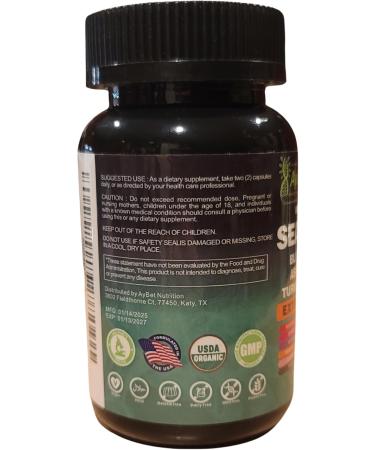 Organic Irish Sea Moss Black Seed Oil Ashwagandha Turmeric Ginger Capsule Bladderwrack Burdock VIT C&VIT D3 Elderberry Manuka Honey Dandelion Yellow Dock Apple Cider Vinegar Halal Vegan - Buy Online on GoSupps.com