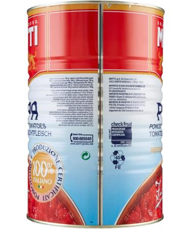 Italian Gourmet E.R. Tomato Paste with 100% Italian Sauce 4.0 kg + Polpa 400 g - Buy Online on GoSupps.com