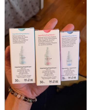 Buy Bundle 02: Clary Sage Classic & Bright Eyes - Bio-Advanced Castor Oil for All Natural Skincare | International Shipping Available - Buy Online on GoSupps.com