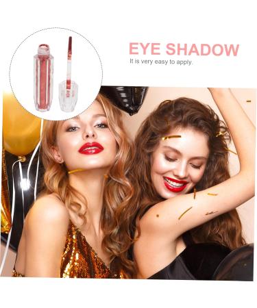 Healeved 2 Pcs Waterproof Liquid Eyeshadow Fluid Eye Shadow Diamond Eyeshadow Makeup Eye Shadow Plant Essence 1 count (Pack of 1) As Shownx2pcs - Buy Online on GoSupps.com