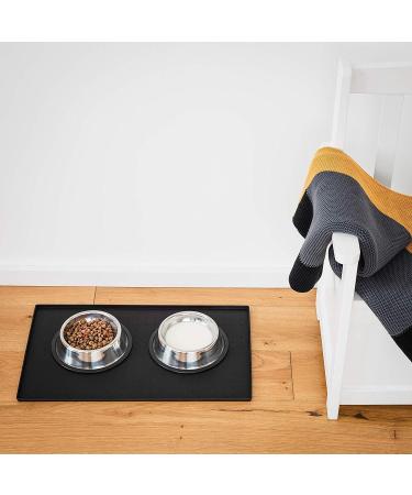 Everanimals Non-Slip Bowling Pad for Dogs & Cats | Silicone Eating Mat - 50x30cm - Blue - Buy Online on GoSupps.com