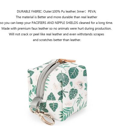 Buy Hagar Pacifier Bag | Zip Pacifier Holder for Diaper Bag | Holds 2 Pacifiers | Ideal for Travel & Outdoor Activities - Buy Online on GoSupps.com
