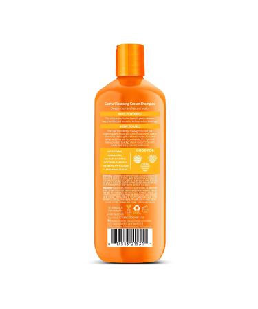 Cantu Sulfate-Free Cleansing Cream Shampoo with Shea Butter - 13.5 fl oz - Natural Hair Care - Buy Online on GoSupps.com
