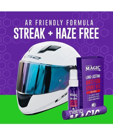 Nano Magic Anti Fog Sport Spray 1 oz Travel Kit  Eyeglasses  Sunglasses  Goggles  Face Shield  Sports  Moisture-Repelling Nano Coating  No Streaks  Microfiber Cloth & Spray Glass  Professional Grade - Buy Online on GoSupps.com