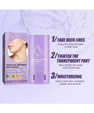 Lifting and Firming Neck Care Stick Neck Firming Cream Tighten and Lift Neck Cream Skin Smoothing Reduces Wrinkles (1PC 1) 1PC 1 Ounce (Pack of 1) - Buy Online on GoSupps.com
