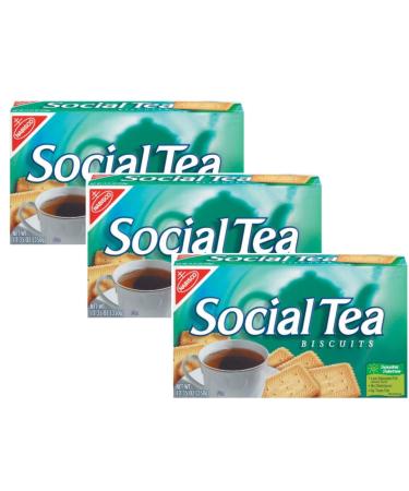 3 boxes - Nabisco Social Tea Biscuits, 12.35 oz per box