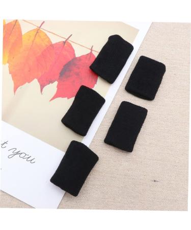 FRCOLOR 5pcs Finger Protection Set - Thumb Splint Black Size 1 for Sports & Activities | International Shipping Available - Buy Online on GoSupps.com