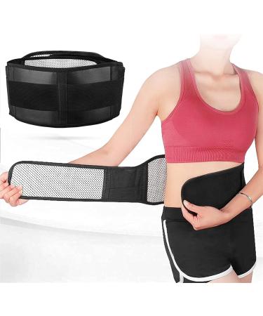 Dacongming Self-Heating Belt - Magnetic Waist Support & Heating Pillow for Abdominal Pain Relief - Men's Designer Heating Fan (Black M) - Buy Online on GoSupps.com