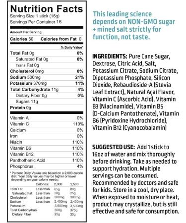 Liquid I.V. Hydration Multiplier Bundle - Passion Fruit, Lemon Lime, Acai Berry - Electrolyte Drink Mix | Single-Serving Stick Packets - Buy Online on GoSupps.com