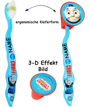 Ergonomic Travel Toothbrush Set for Kids - High-Quality Bristles & Protective Cap - Ideal for Young Travelers - Buy Online on GoSupps.com