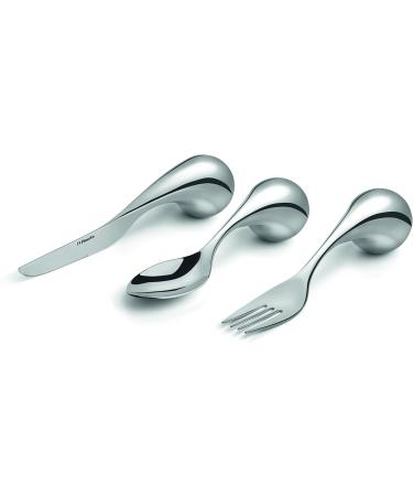 AMEFA Integral Fork for Seniors & Disabled | Ergonomic Cutlery with Spherical Grip | Dishwasher Safe - 14.3 cm - Buy Online on GoSupps.com