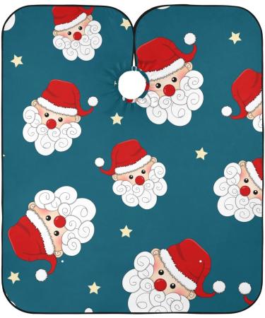 Waterproof Barber Cape - Cartoon Santa & Cheetah Haircut Bib for Men | Unisex Hair Cutting Cape - Buy Online on GoSupps.com