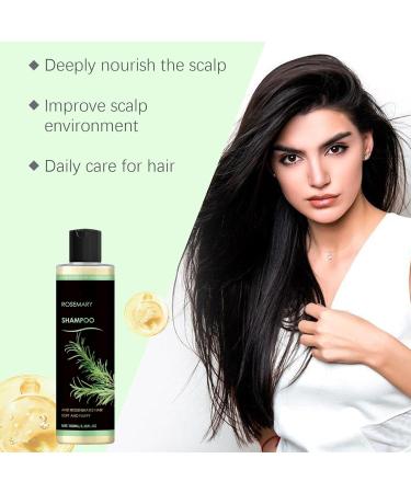 ZLHHRZJX Rosemary Hair Growth Shampoo Thickening and Strengthening Shampoo/Poo to Combat Hair Loss for Women and Men Natural Shampoo/Poo to Combat Hair Loss Gentle Ingredients - Buy Online on GoSupps.com