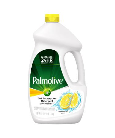 Palmolive Eco Dishwasher Detergent Gel, Lemon Splash - 45 ounce (Pack of 3) - Packaging May Vary