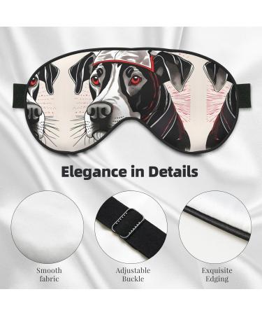 Buy SSIMOO Cute Animal Farm Dog Eye Mask - Double-Sided Soft & Light Blocking for Better Sleep | International Shipping Available - Buy Online on GoSupps.com