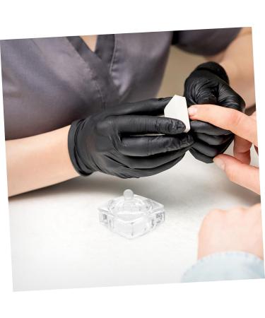 PRETYZOOM Glass Jar Candy Jar Decor Nail Dish Cups with Lids Dish for Acrylic Nails Nail Liquid Holder Nail Art Dish Nail Accessories Nail Art Accessories Nail Cups Glass Food Nail Supplies 1 - Buy Online on GoSupps.com