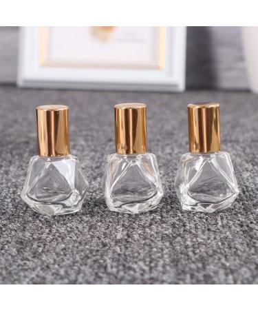 Beaupretty Travel Size Perfume Bottles - 8Pcs Clear Glass Essential Oil Rollers with Funnel - Star Shaped Design for Easy Travel - Buy Online on GoSupps.com