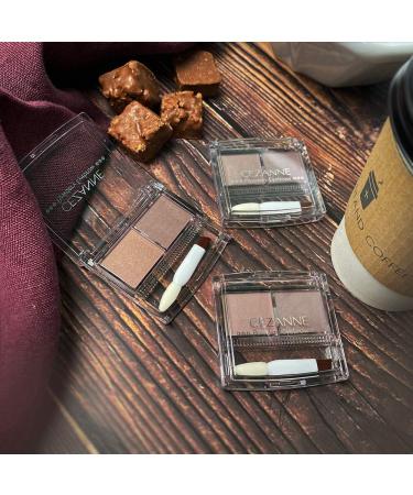  Cezanne Cezanne Powdery Eyebrow P3 Charcoal Grey - Buy Online on GoSupps.com