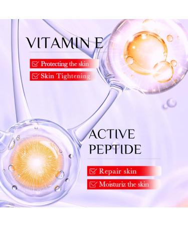 Face Serum Capsules - Face Serum for Women - Active Peptide Serum Face - Brighting Hyaluronic Acid Serum - Hydrating Serum - Anti Aging Vitamin E Oil Capsules - Nourishing Face - Buy Online on GoSupps.com