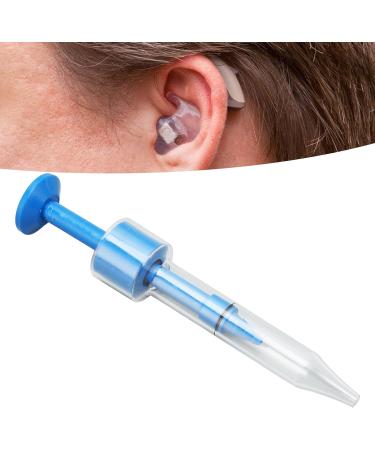 Portable Ear Impression Injector - Safe Earmold Syringe, Ergonomic Design, Refillable (Blue) - Buy Online on GoSupps.com