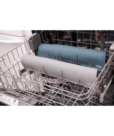 Ohmo Bowl Pad for Small Dogs & Cats - Non-Slip Silicone Waterproof 48x30cm | Cat Bar Base - Blue-Green - Buy Online on GoSupps.com