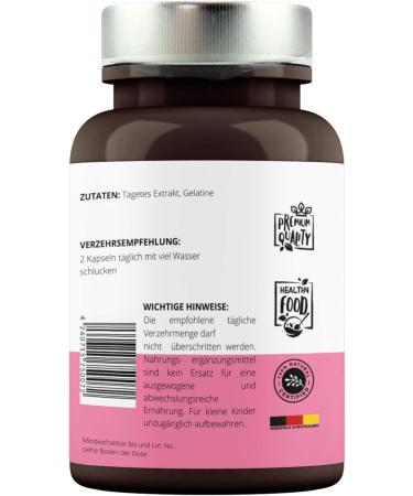 Lutein Capsules from Tagetes Extract - 90 Carotenoid Complex for Eye Health | VitaminFuchs Lutein & Vision Support - Buy Online on GoSupps.com