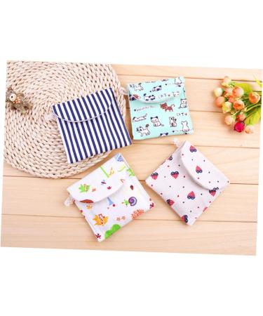 Alipis Women's Mini Wet Bags 8 Pcs | Hygiene & Diaper Purse | Miss Fresh Sanitary Napkin Pack - Pack of 1 | As Shown x2pcs - Buy Online on GoSupps.com