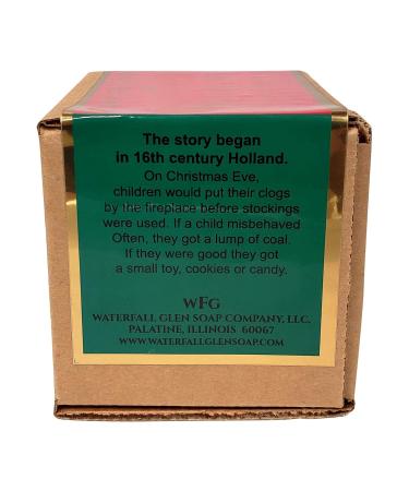 Charcoal Lump of Coal Soap with Cocoa Butter | Natural Vegan Body Soap | WFG Waterfall Glen Soap Company - Buy Online on GoSupps.com