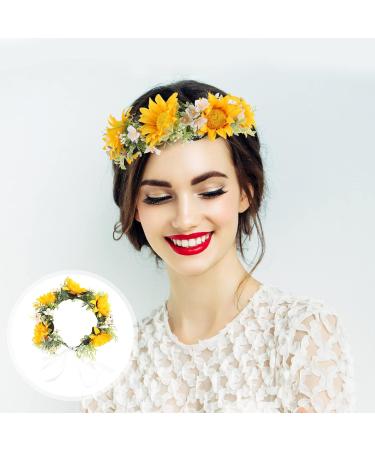 Beaupretty Wedding Garland Headband - Floral Headpiece for Bridal Elegance - Buy Online on GoSupps.com